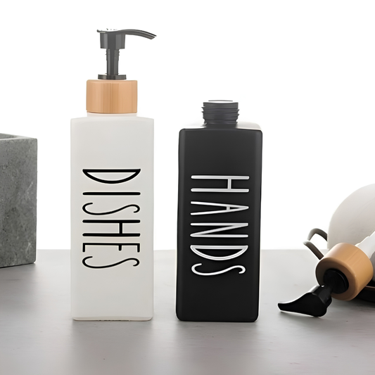 Ceramic Hand & Dish Soap Dispenser