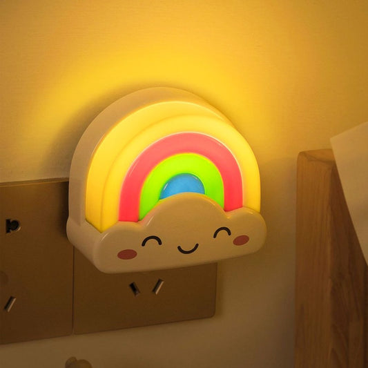 LED Rainbow Night Light With Sensor