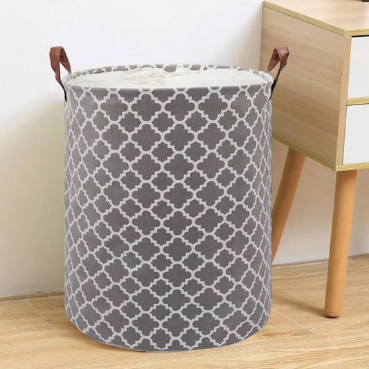 Folding Fabric Laundry Basket Design -A