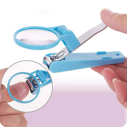 Nail Clipper With Magnifying Glass