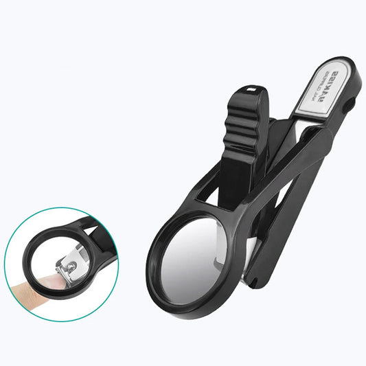 Nail Clipper With Magnifying Glass