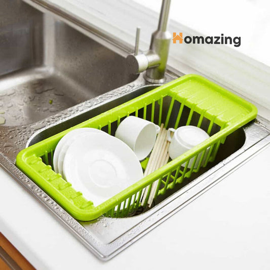 Over The Sink Dish Drainer Basket