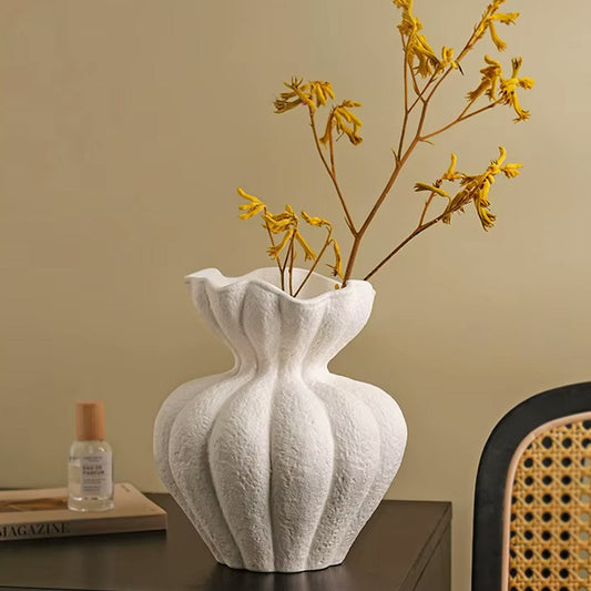 French Multi-Petal Vase Large