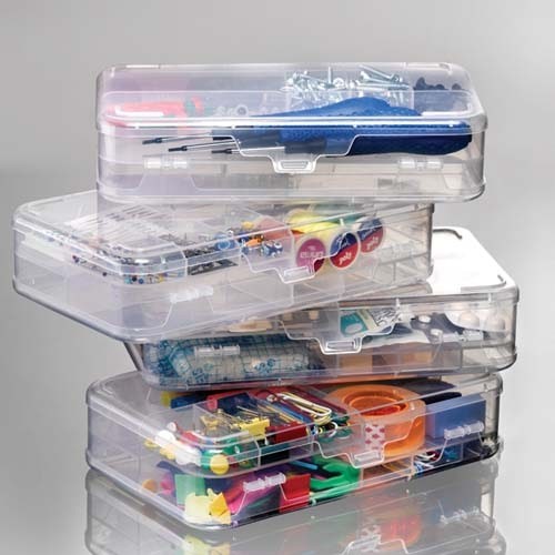 Planner Hobby Box Transparent Multipurpose