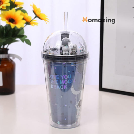 Sipper Water Bottle With Straw