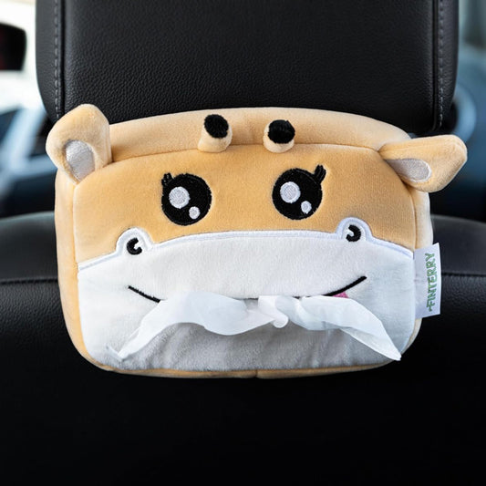 Cute Car Hanging Toy Tissue Paper Box