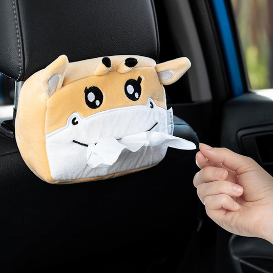 Cute Car Hanging Toy Tissue Paper Box