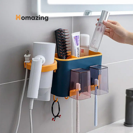 Wall Mounted Toothbrush Drying Rack