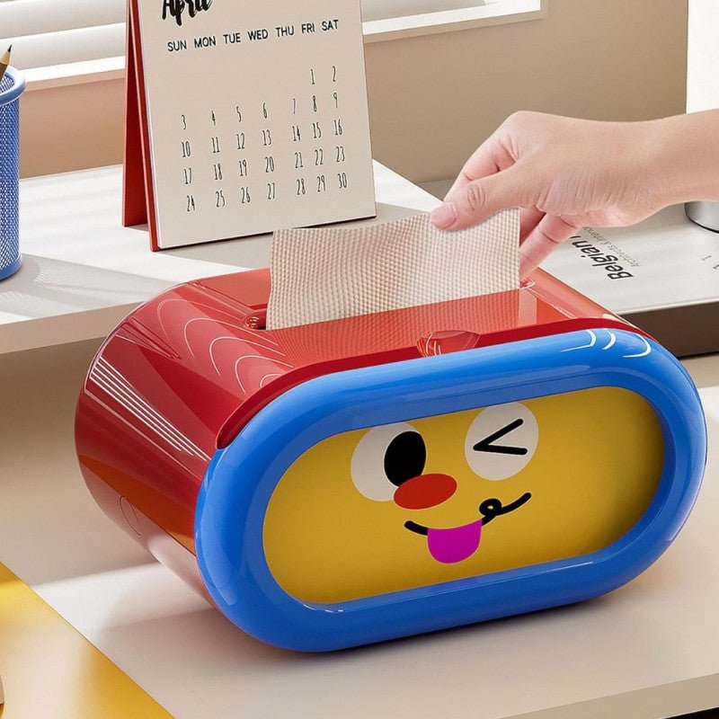 Adjustable Expression Spring Tissue Box - Homazing