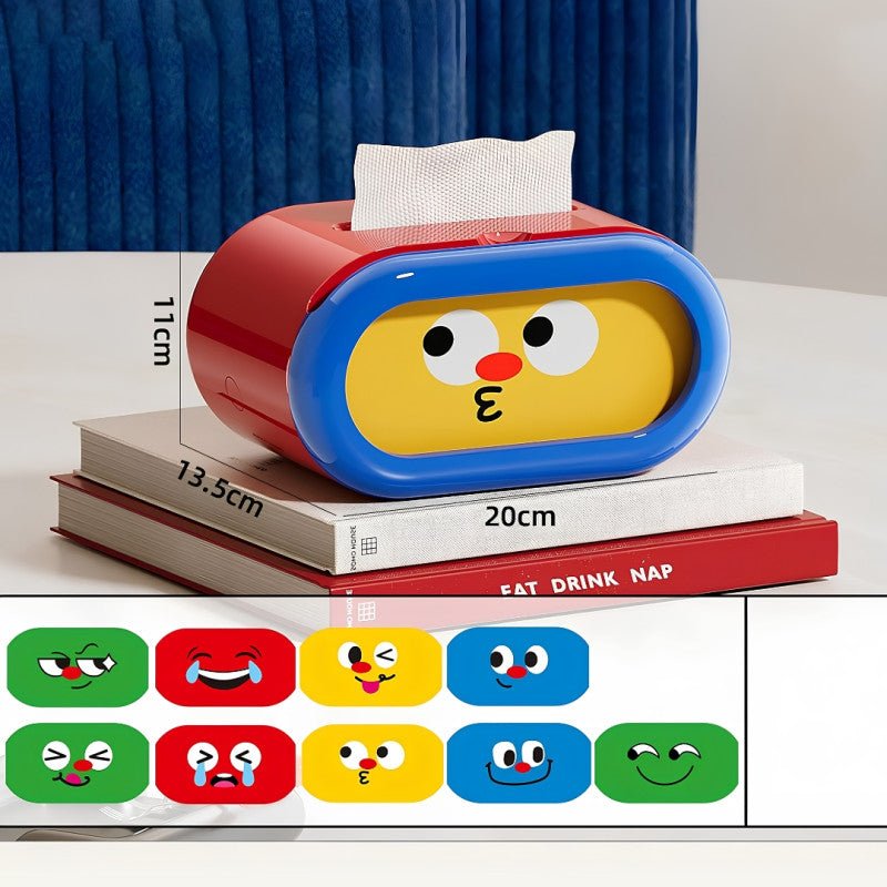 Adjustable Expression Spring Tissue Box - Homazing