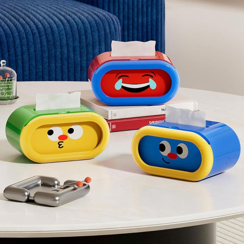 Adjustable Expression Spring Tissue Box - Homazing