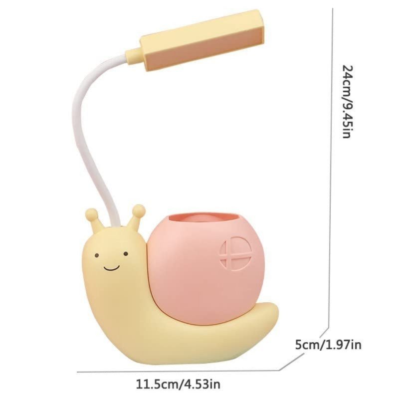 Aesthetic Snail Desk Lamp - Homazing