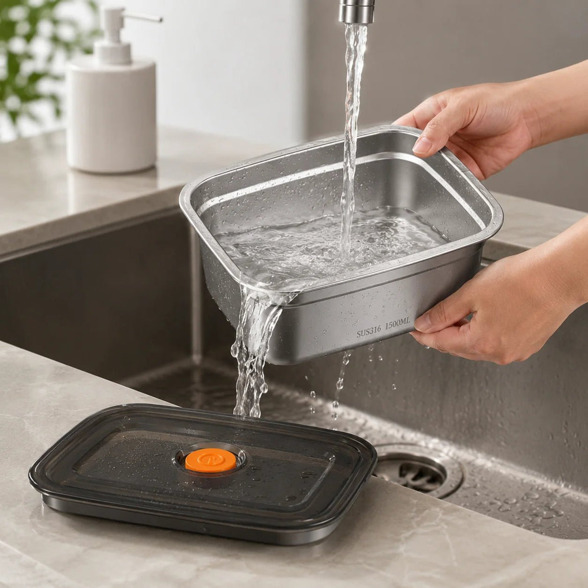 Airtight Lunch and Storage Box for Food Storage and Everyday Use - Homazing