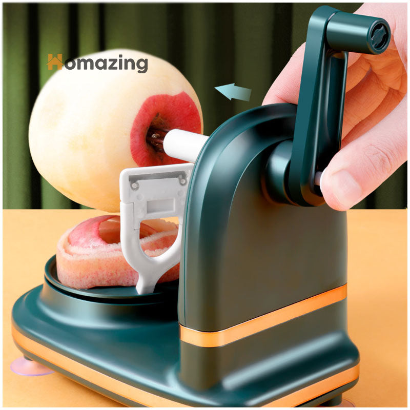 Apple on sale peeler instructions