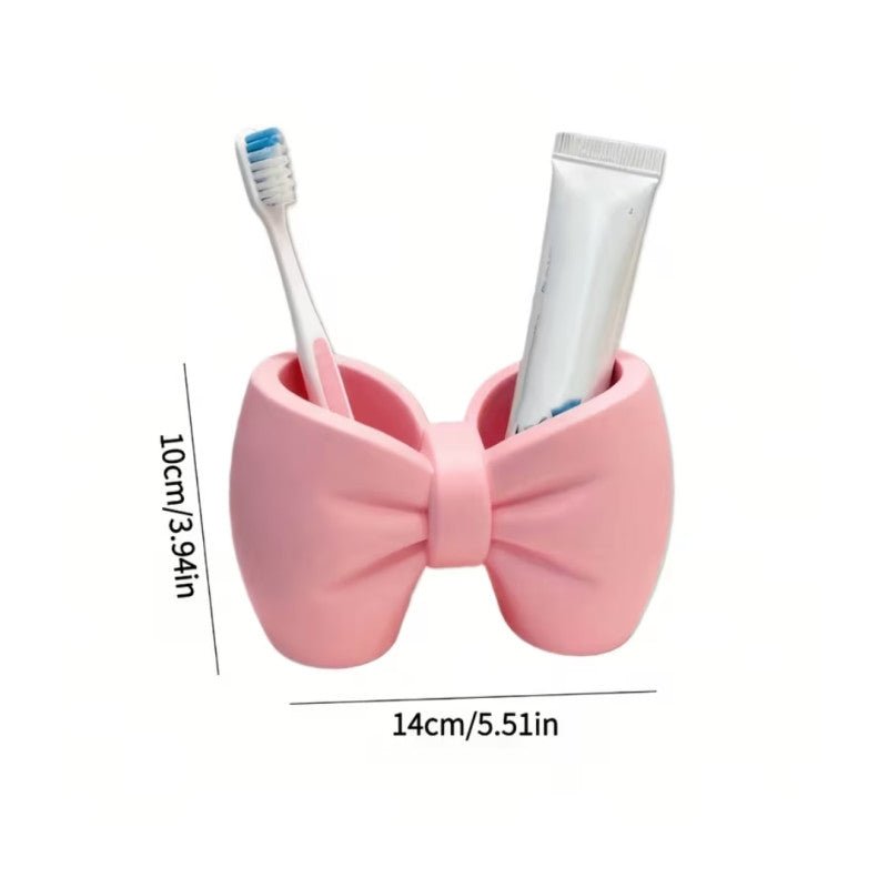 Bow Shaped Multiple brush Holder - Homazing
