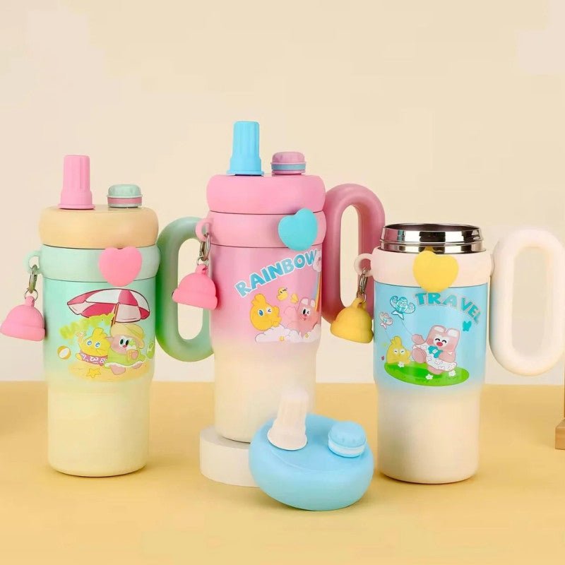 Cartoon Tumbler With Double Option Box Packing - Homazing