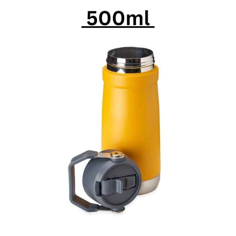 Classic Series Stainless Steel Straw Cup Portable Insulated Tumbler with Carry Handle - Homazing