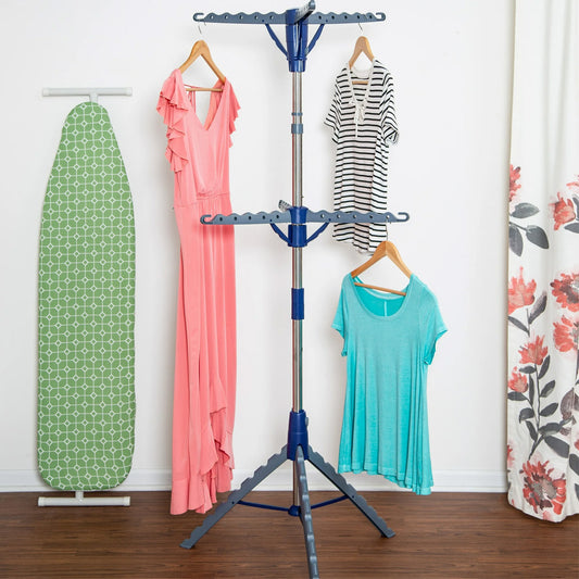 2 Tier Folding Clothes Drying Rack