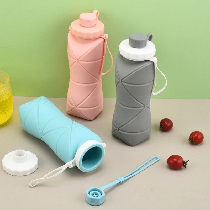 Collapsible Silicone Water Bottle - Homazing