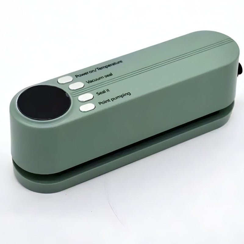 Cordless Mini Vacuum Sealer – Rechargeable Handheld Food Bag Sealer - Homazing