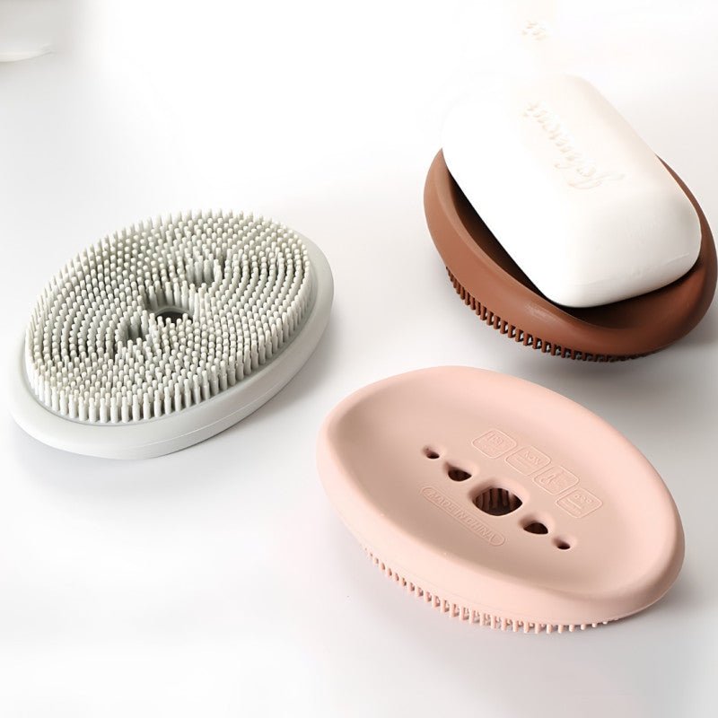 Creative Double Sided Silicone Soap Holder - Homazing