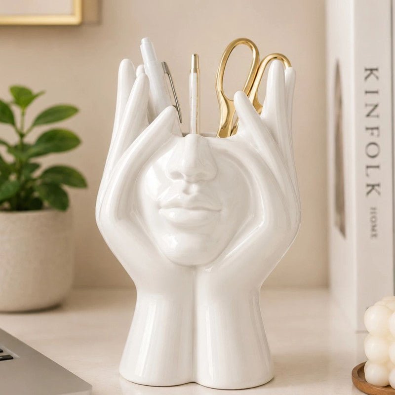 Creative Human Body Pen & Brush Holder - Homazing