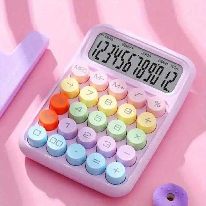 Digital Colorful Calculator - Homazing