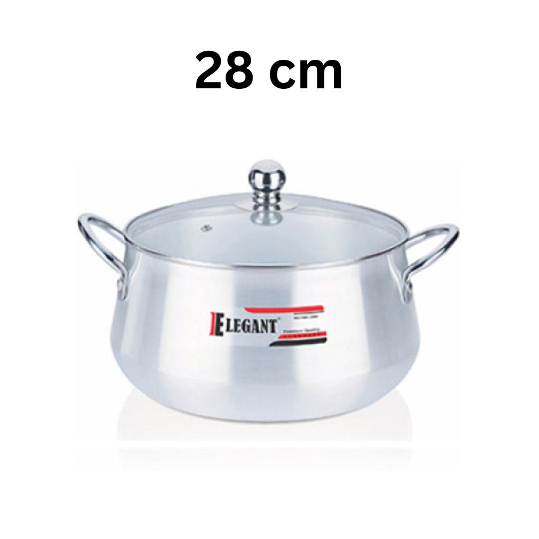Elegant Belly Pot Glass Lid - Homazing