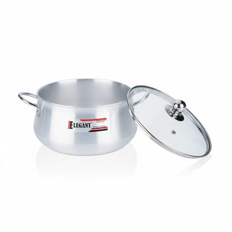 Elegant Belly Pot Glass Lid - Homazing