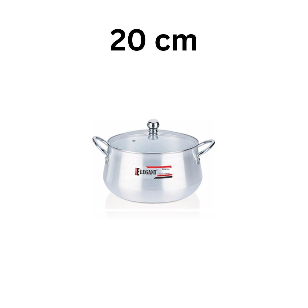 Elegant Belly Pot Glass Lid - Homazing