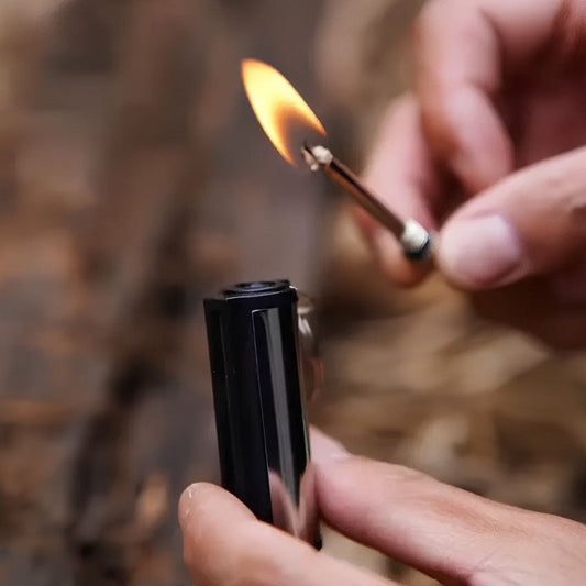 Fire Starter Flint Match Lighter Survival Camping Keychain - Homazing