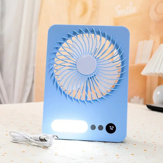 Slim Foldable LED Fan