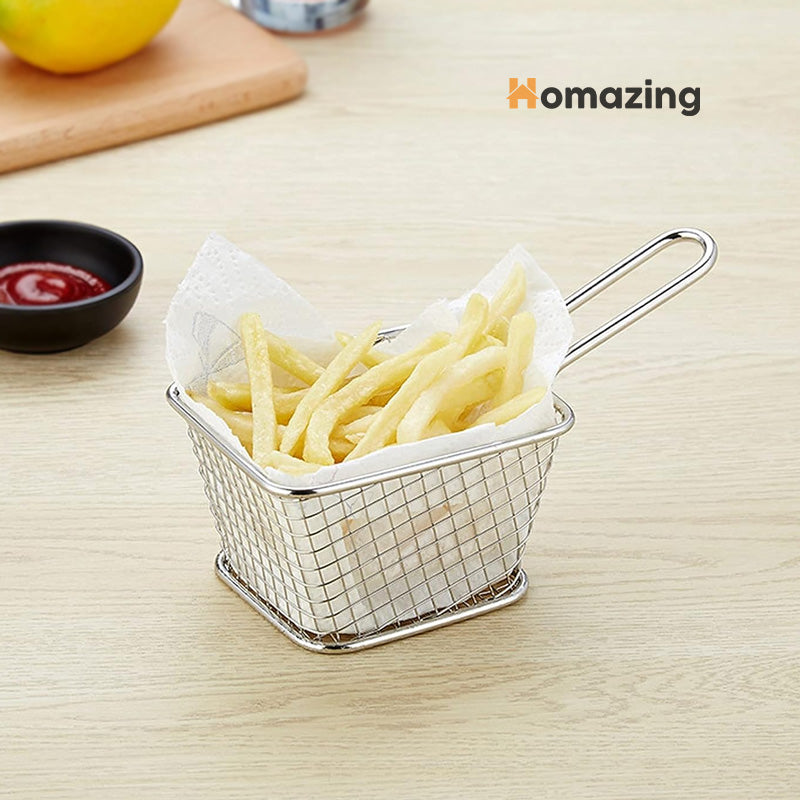 Mini Fry Basket Stainless Steel – Homazing