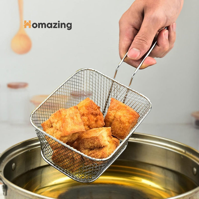 Mini Fry Basket Stainless Steel – Homazing