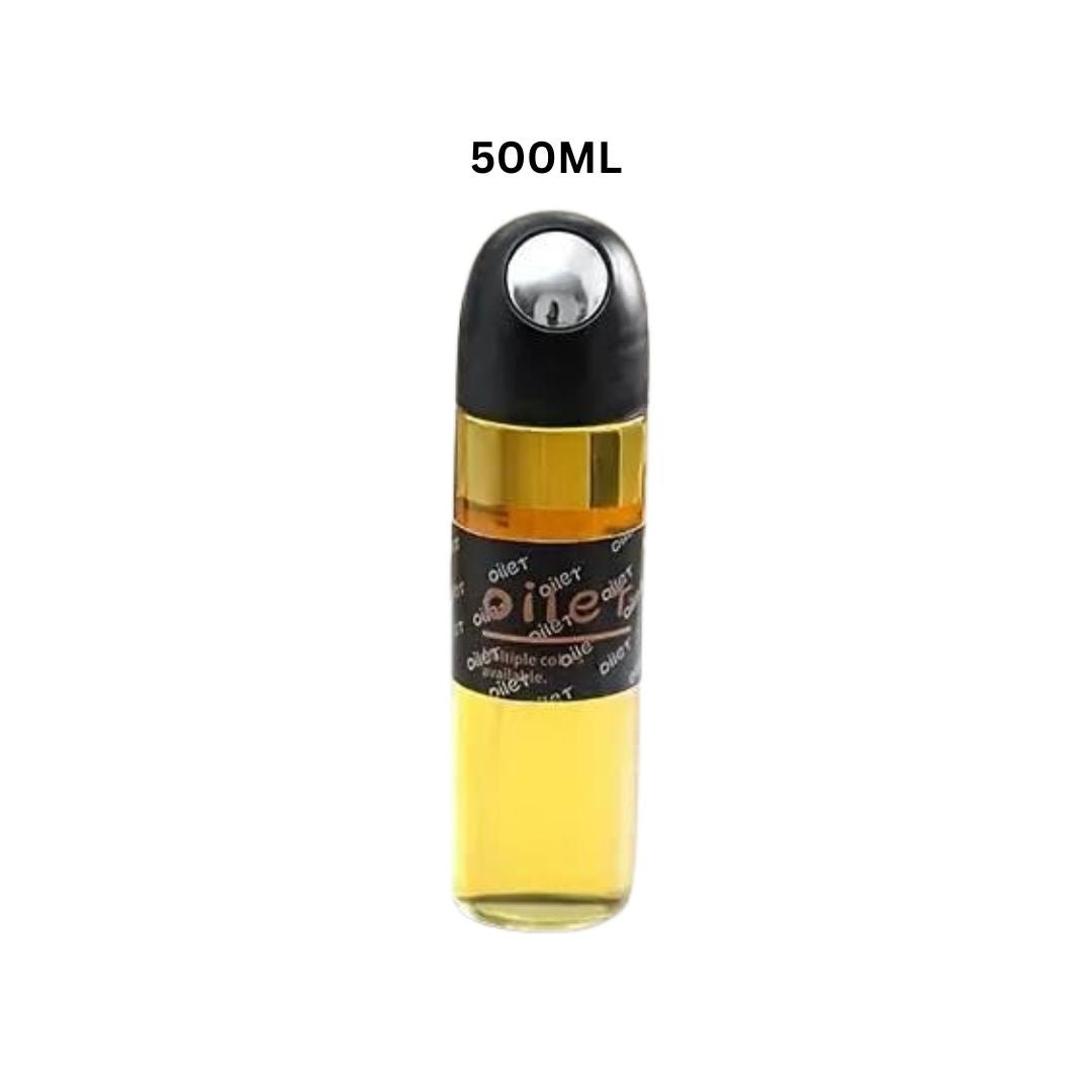 Glass Oil Bottle 500ML Kitchen Dispenser - Homazing