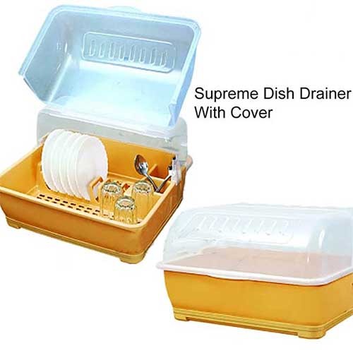 Supreme Dish Drainer Dust-Safe Cover