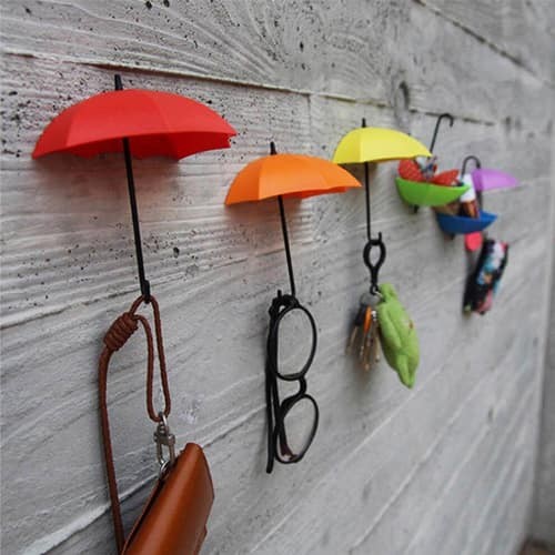 3 Pcs Umbrella Hooks Set