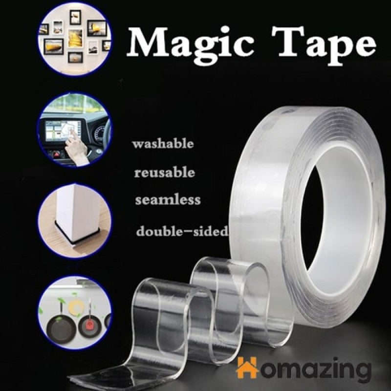 Magic Double Sided Tape Transparent 3 Meter – Homazing