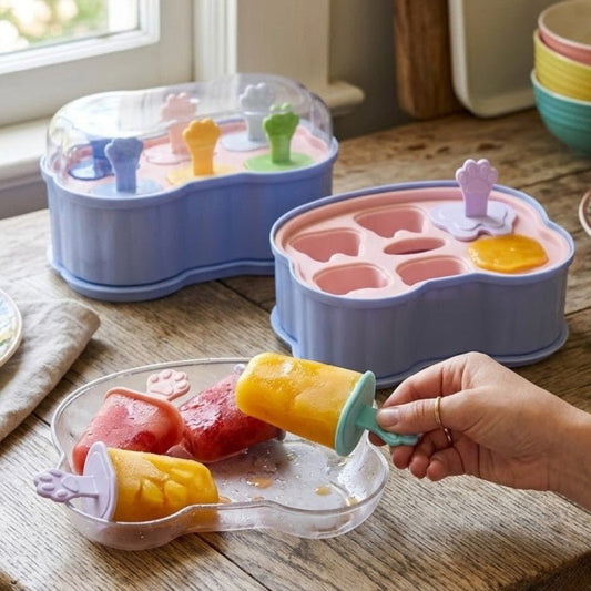Ice Lolly Mold Reusable Popsicle Maker Set - Homazing