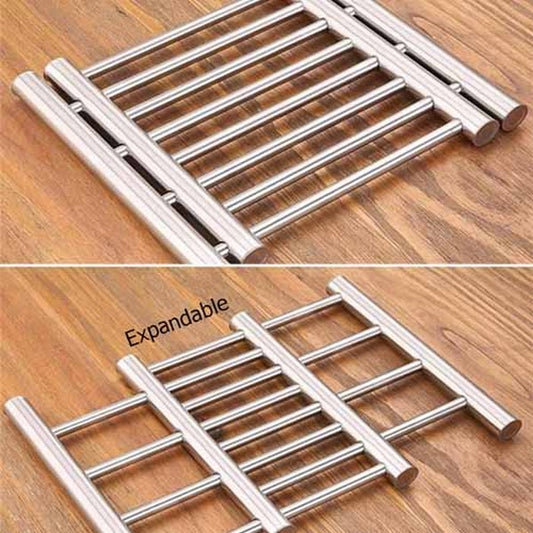 Expandable Hot Pot Rack Stainless Steel