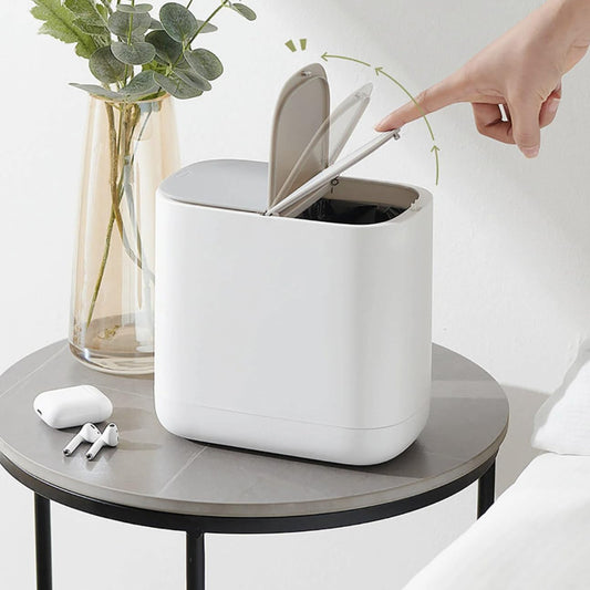 ECOCO 2 in 1 Trash Can & Tissue Box
