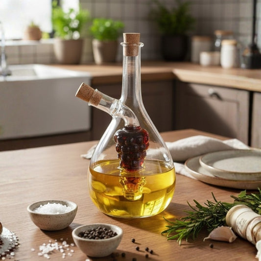 2 in 1 Oil and Vinegar Dispenser Bottle