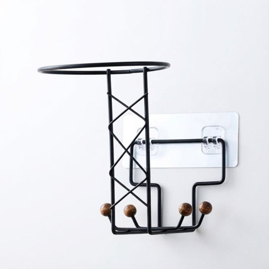 Wall Mounted Hat Holder Hook Rack