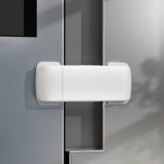 Latch Lock for Refrigerator Freezer Cupboards and Cabinets