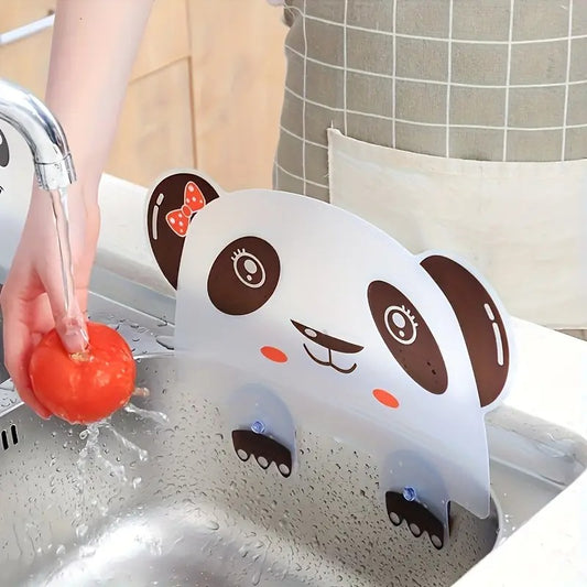 Kitchen water splash guard sink water splash proof - panda
