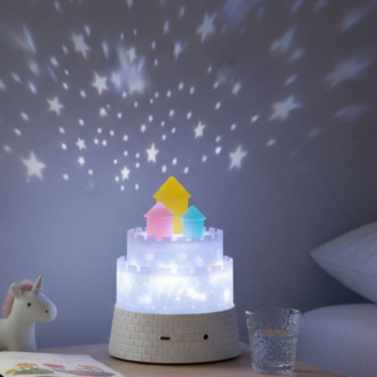 Kids Unicorn Castle Projector Lamp