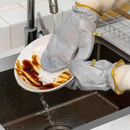 Heat Resistant Dishwashing Gloves High Temperature Safety Gloves