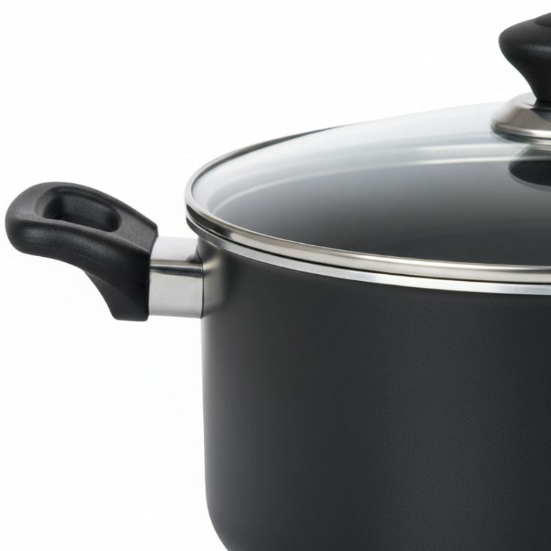 Kitchen King Lumina Casserole Pot with Glass Lid - Homazing