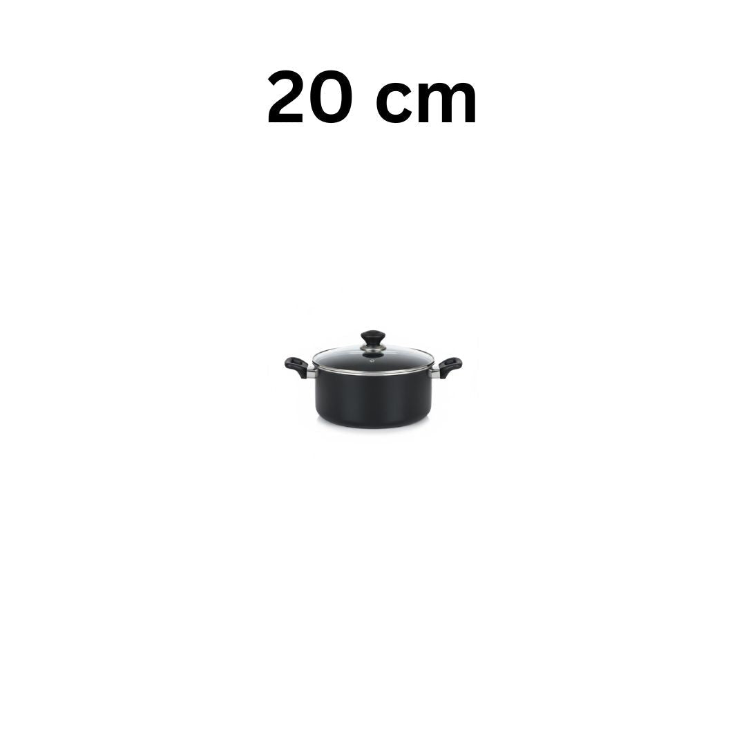 Kitchen King Lumina Casserole Pot with Glass Lid - Homazing