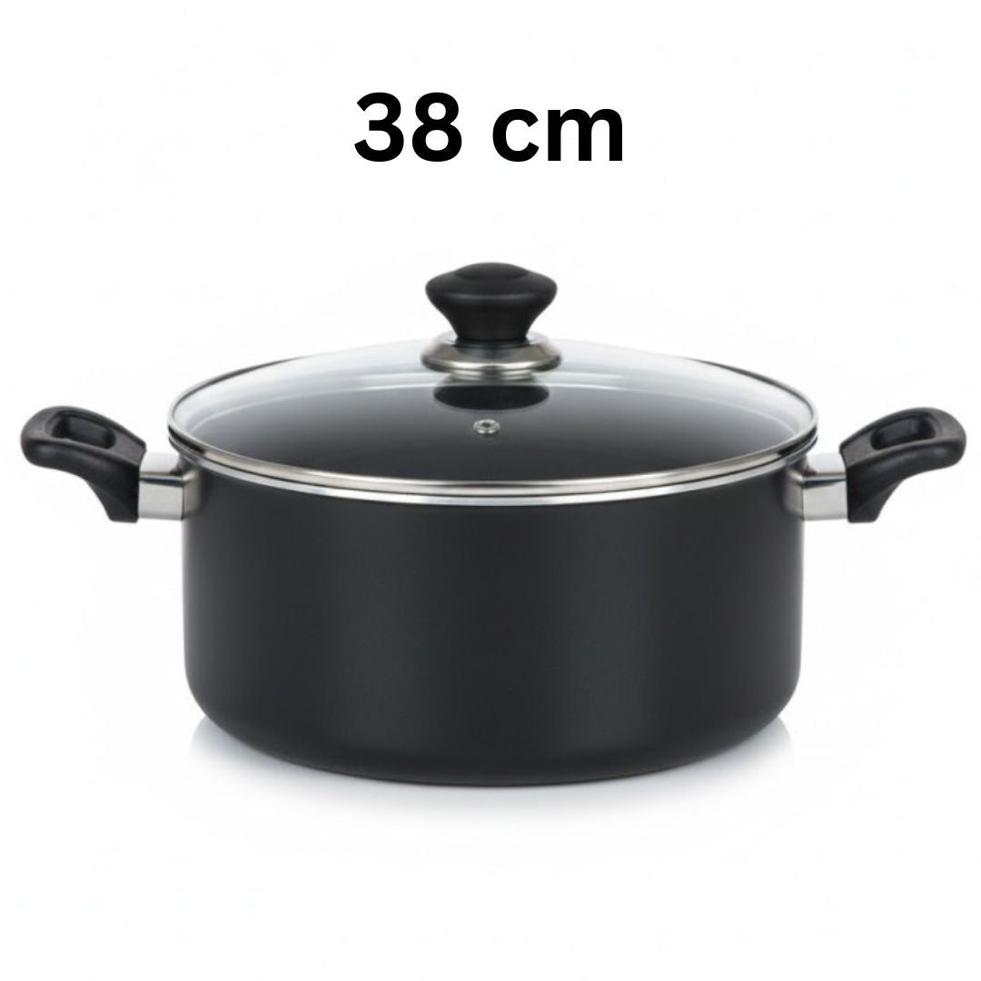 Kitchen King Lumina Casserole Pot with Glass Lid - Homazing